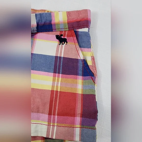 ❤️ ABERCROMBIE & FITCH PERFECT STRETCH SHORTY SHORTS SIZE 0 LOW RISE ❤️ - Picture 6 of 13